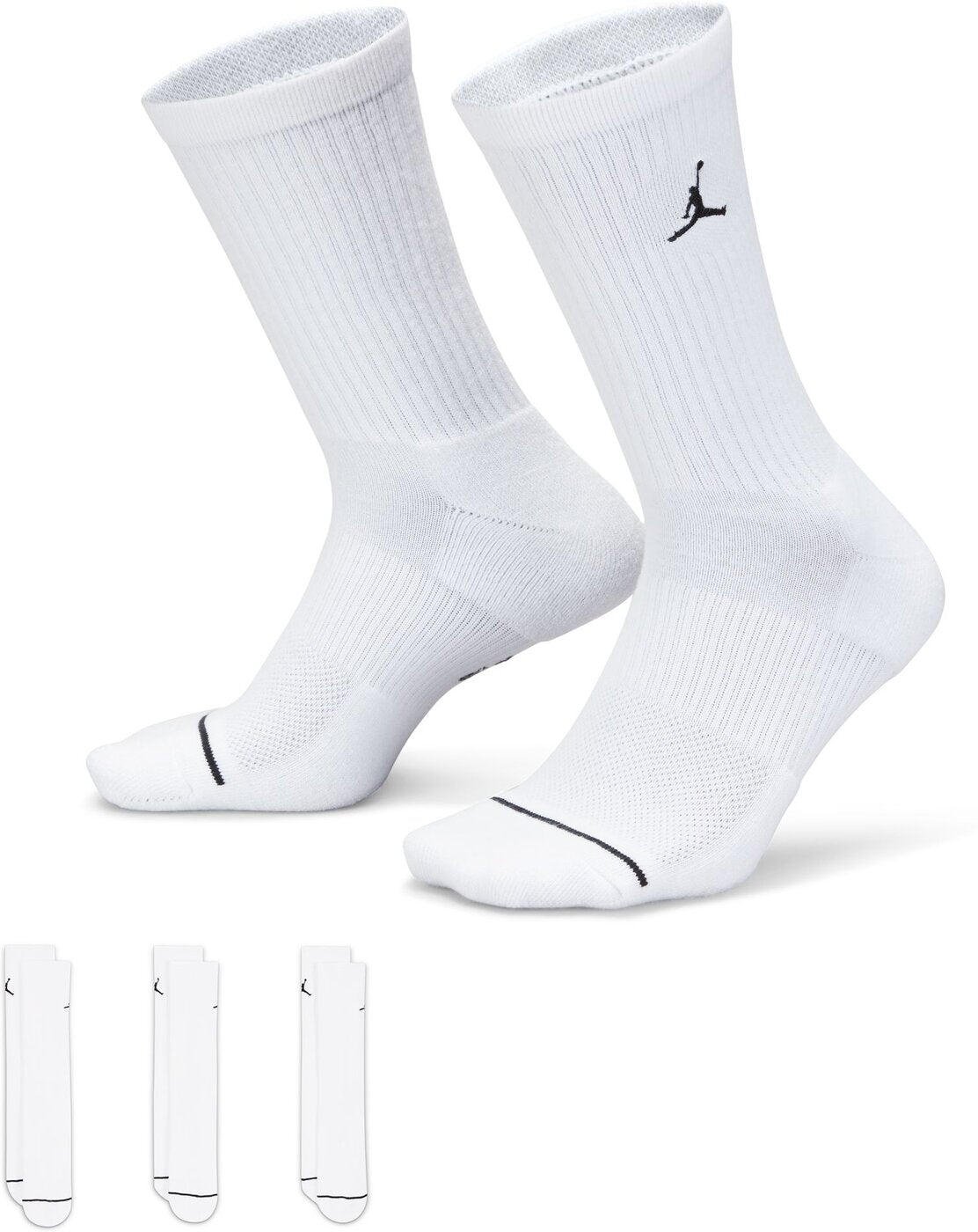 NIKE U J ED CUSH POLY CREW 3PR 144 Socken NIKE