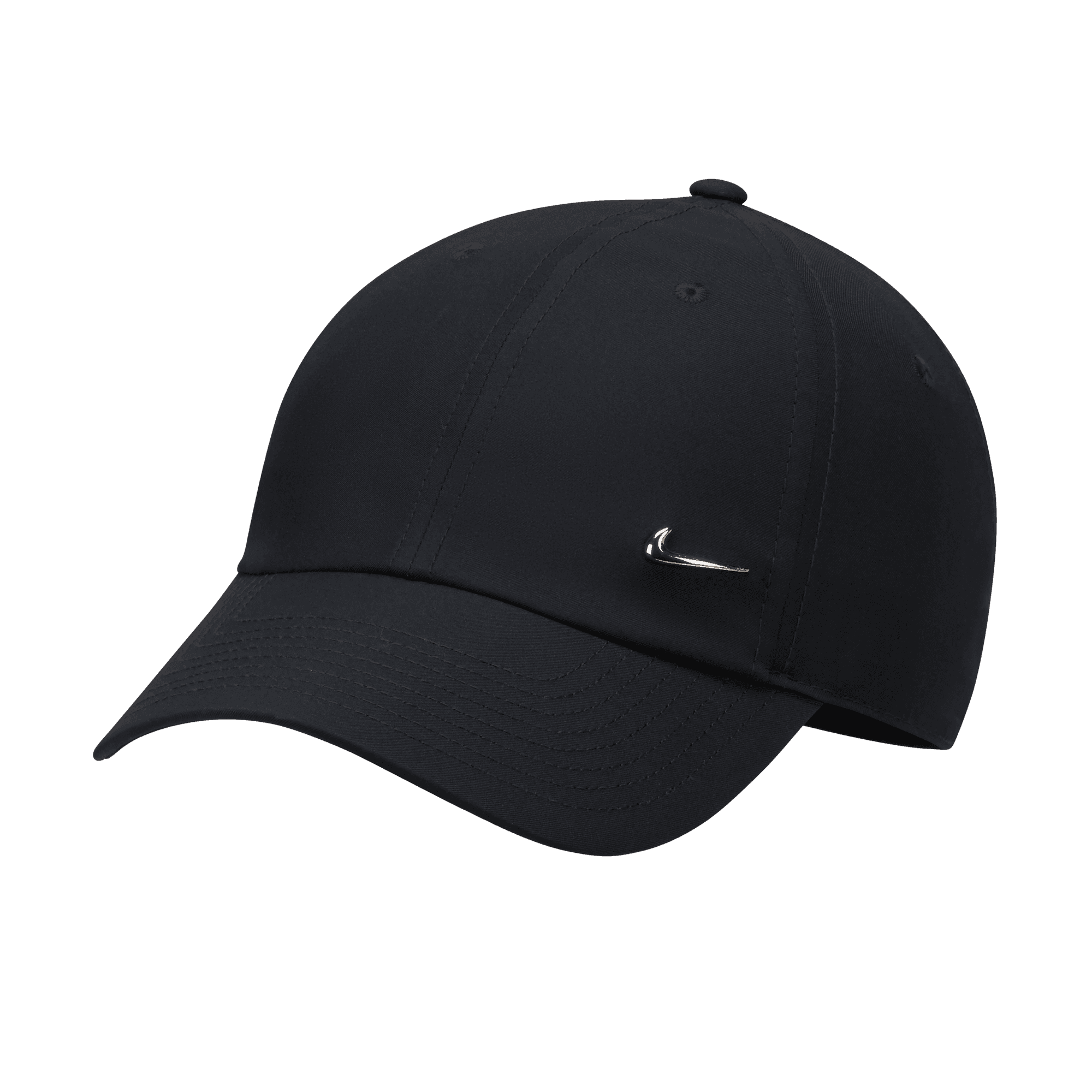 NIKE U NK DF CLUB CAP U CB MTSWSH L Caps NIKE BLACK/METALLIC SILVER S/M