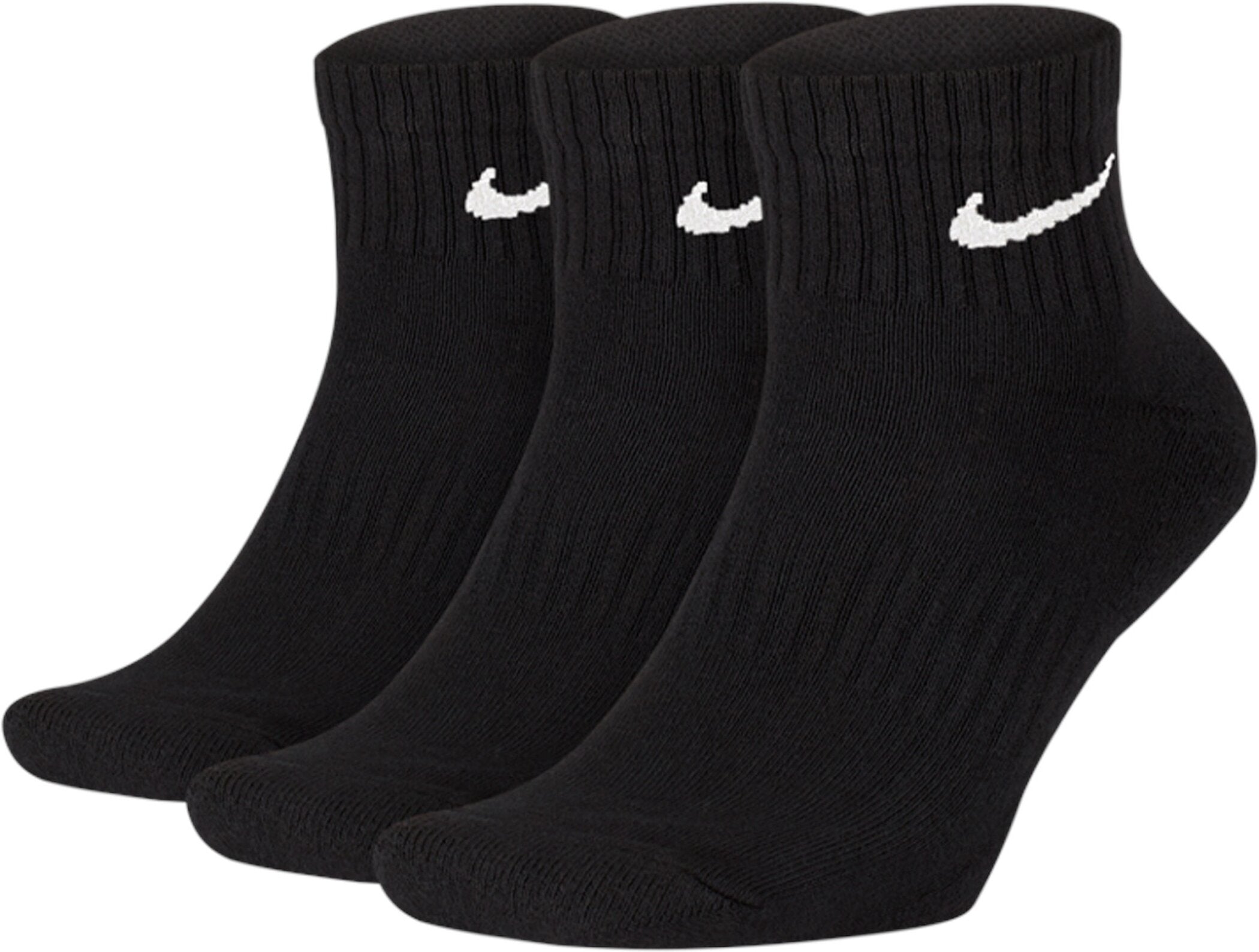 NIKE Herren Everyday Cushion Ankle Socken NIKE BLACK/WHITE S