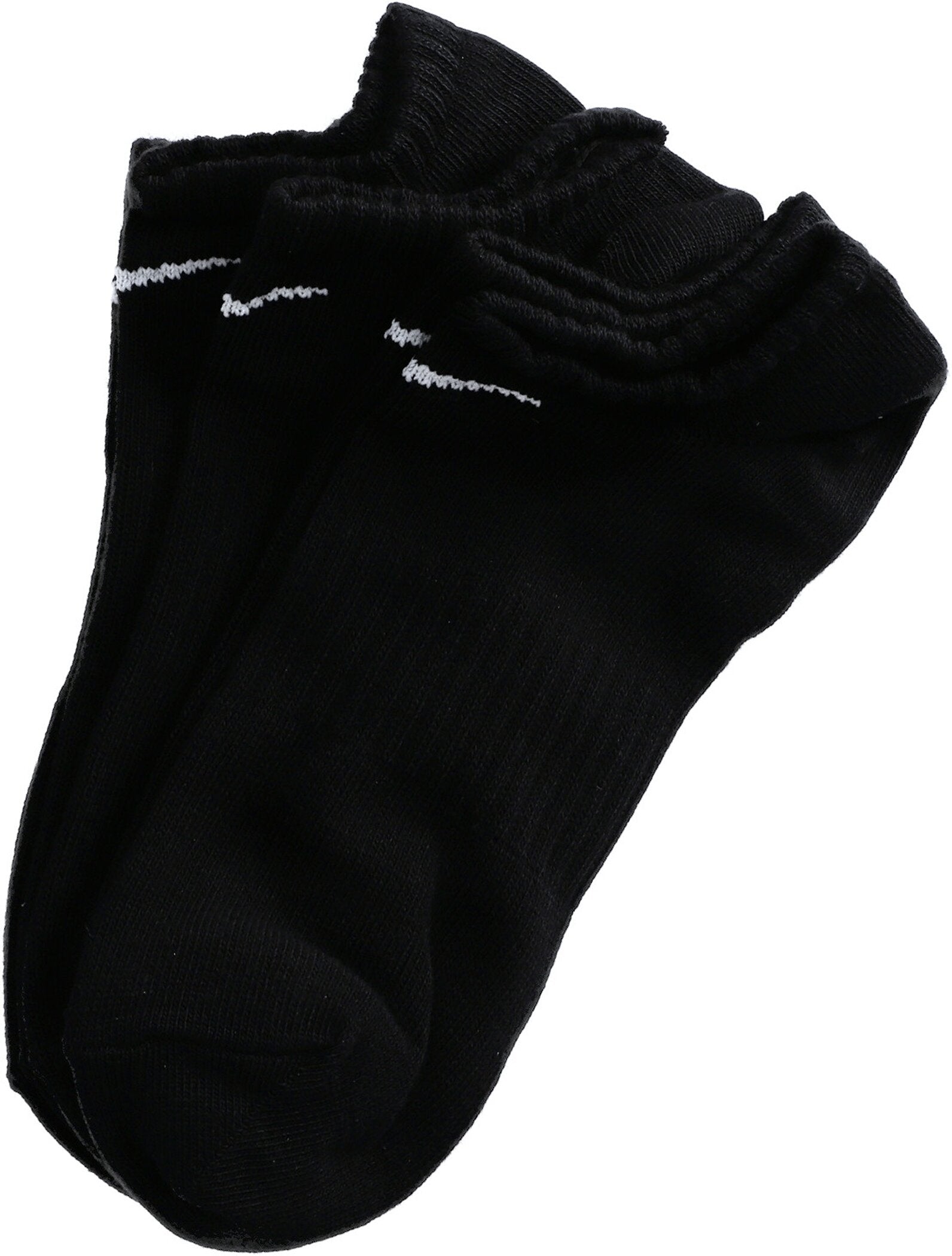 NIKE U NK EVERYDAY LTWT NS 3PR Socken NIKE BLACK/WHITE S