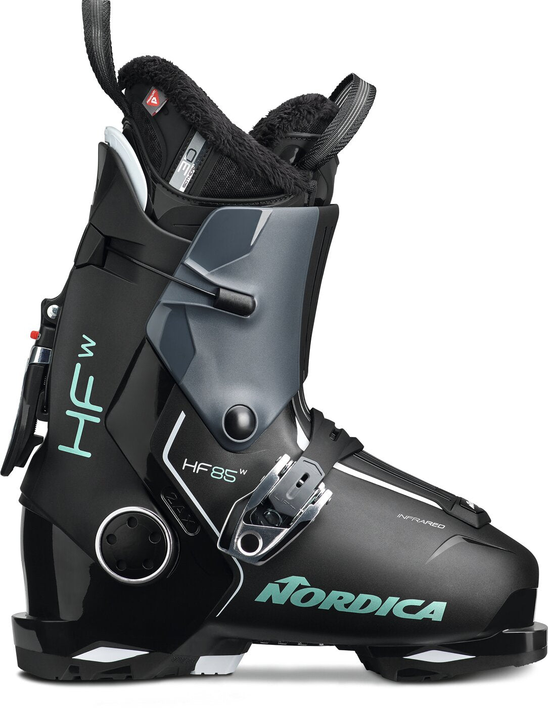 NORDICA HF 85 W (GW) Skischuhe NORDICA NERO/ANTRACITE/VERDE 24.5