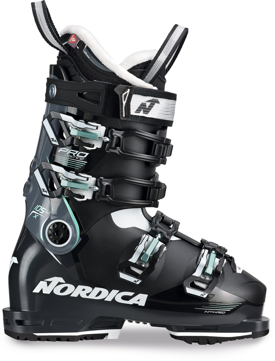NORDICA PRO MACHINE 105 X W (GW) Skischuhe NORDICA NERO/ANTRACITE/VERDE 23.5