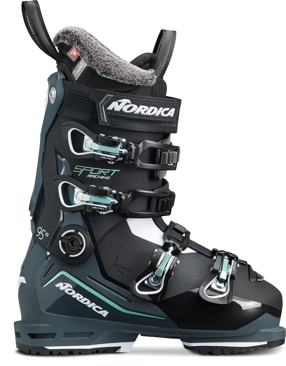 NORDICA SPORTMACHINE 3 95 W (GW) Skischuhe NORDICA NERO/VERDE/BIANCO 23.5
