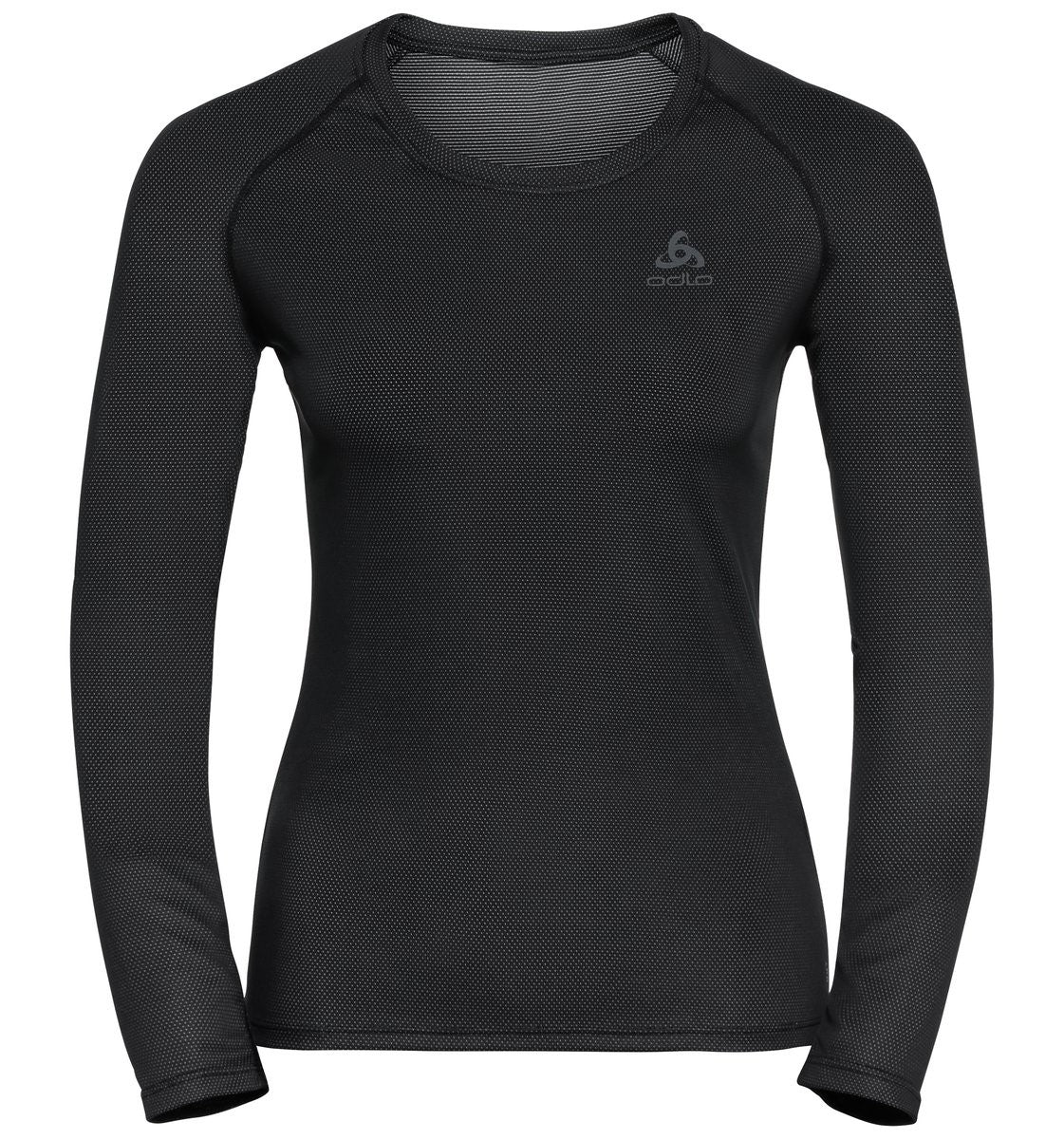 ODLO Damen BL TOP Crew neck l/s ACTIVE F-Dry Unterhemden ODLO 15000 black S