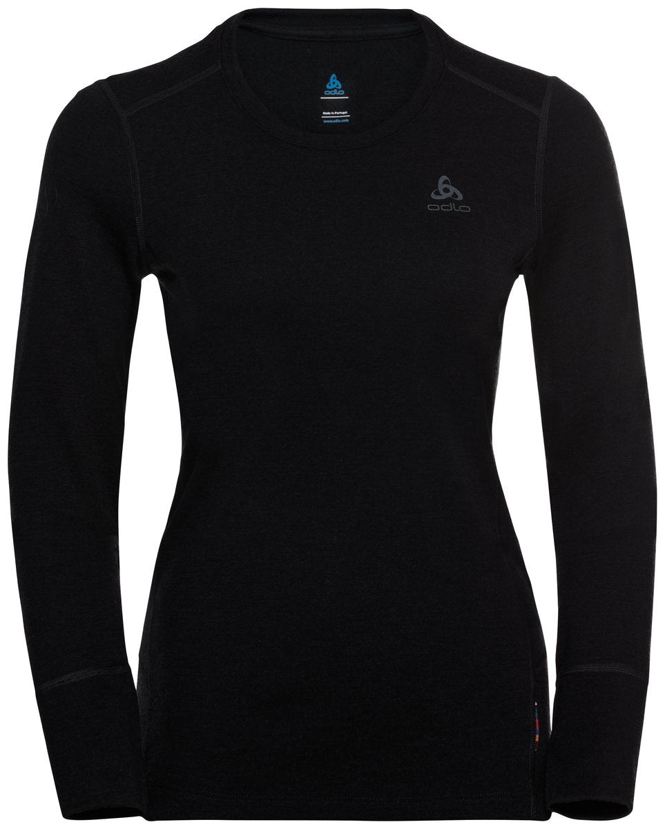 ODLO Merino 260 Bl Top Crew Neck L/S W Unterhemden ODLO 15000 black L
