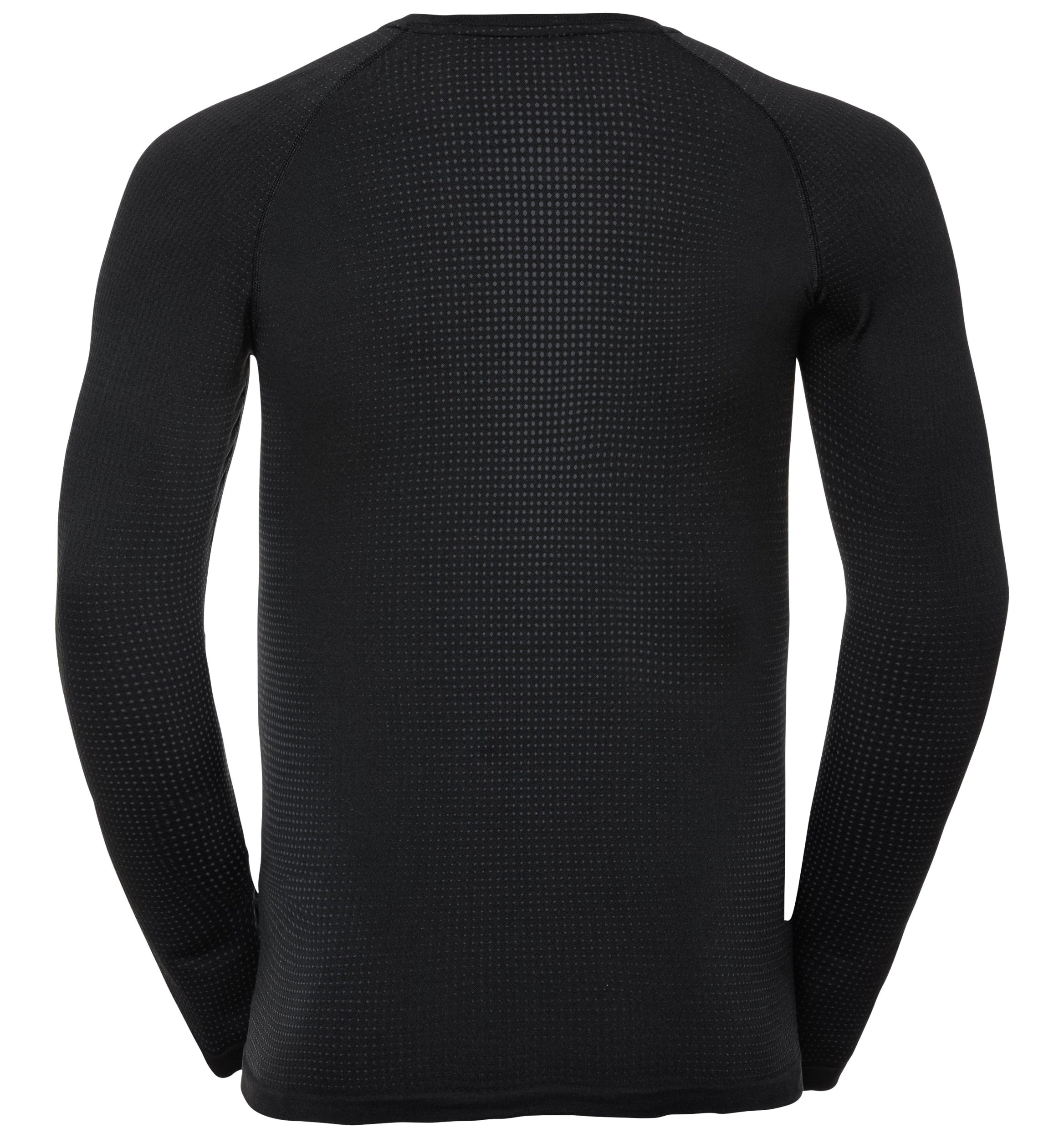 ODLO Herren Unterhemd BL TOP Crew neck l/s PERFORMAN Unterhemden ODLO