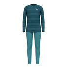 ODLO Set long ACTIVE WARM ECO SET Unterwäsche Sets ODLO 21017 reef waters - blue wing 104
