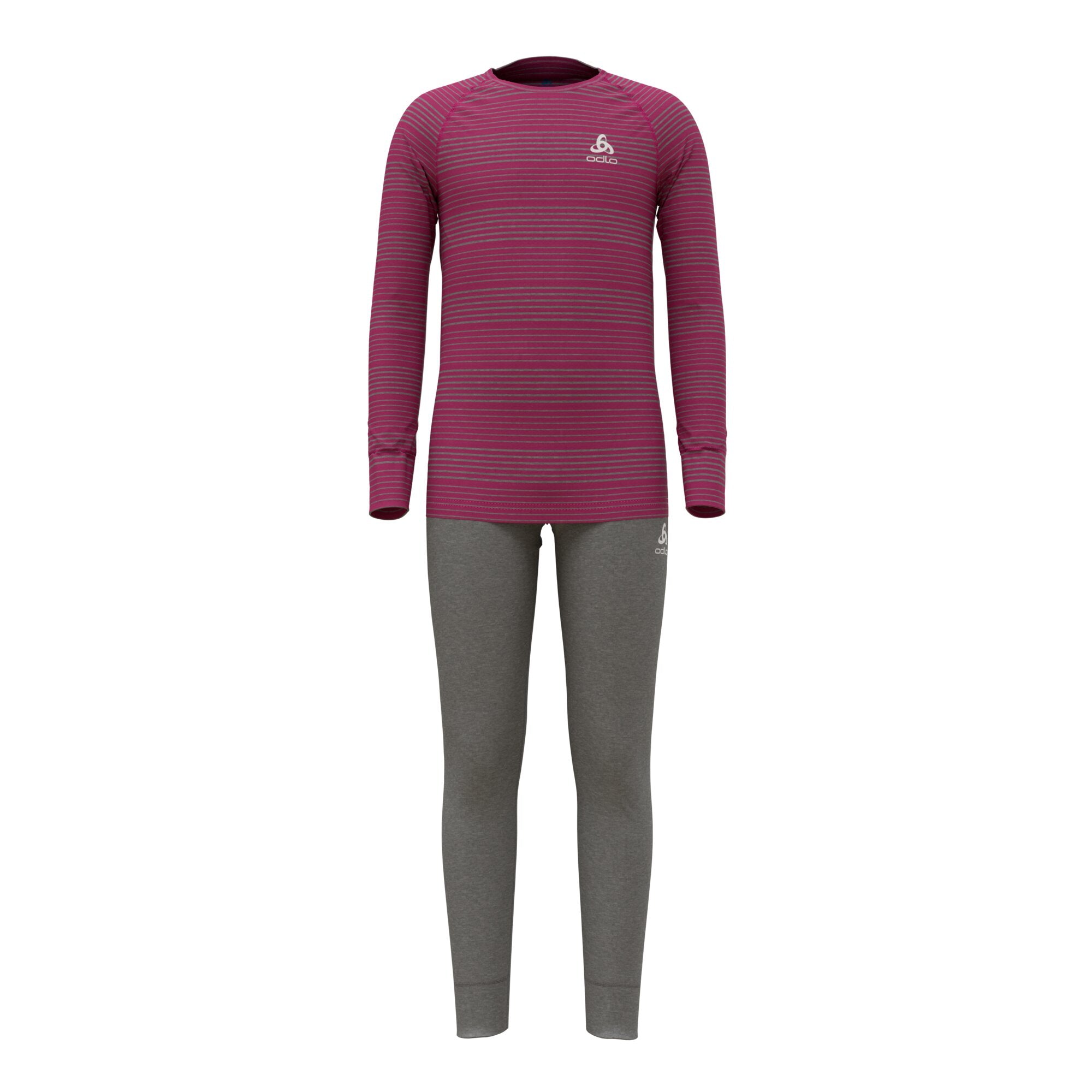ODLO Set long ACTIVE WARM ECO SET Unterwäsche Sets ODLO 10828 odlo steel grey melange 104