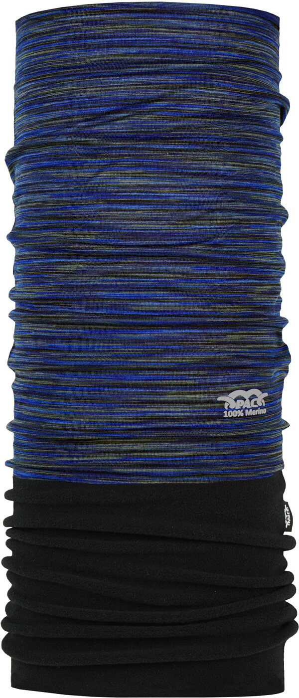 P.A.C. PAC Merino Fleece Schals P.A.C. Multi Deep Ocean -