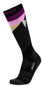 P.A.C. PAC SK 9.2 Merino Extra Warm Women Laufsocken P.A.C. Anthracite-Purple 38