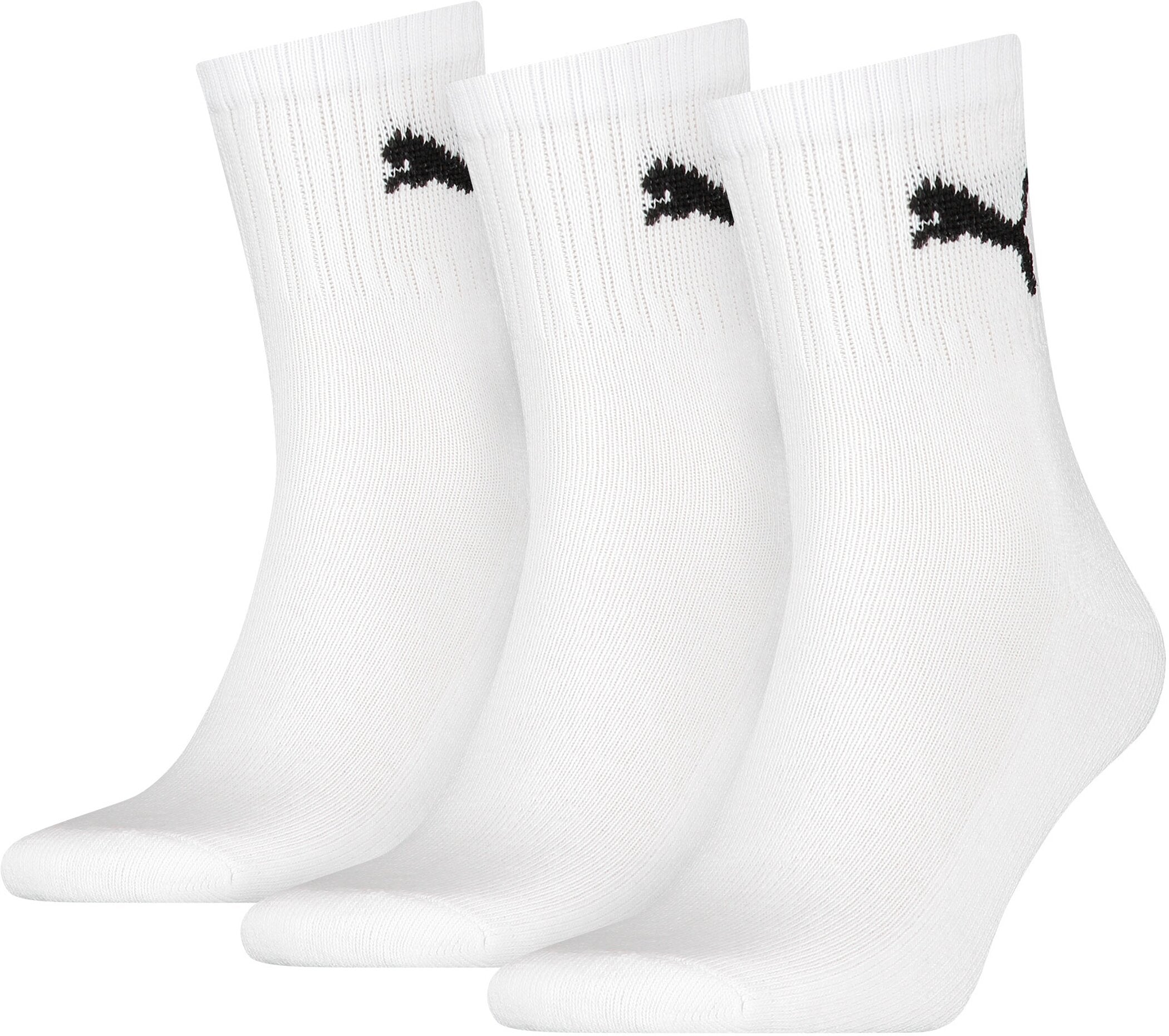 PUMA Herren SHORT CREW 3P Socken PUMA white 35-38