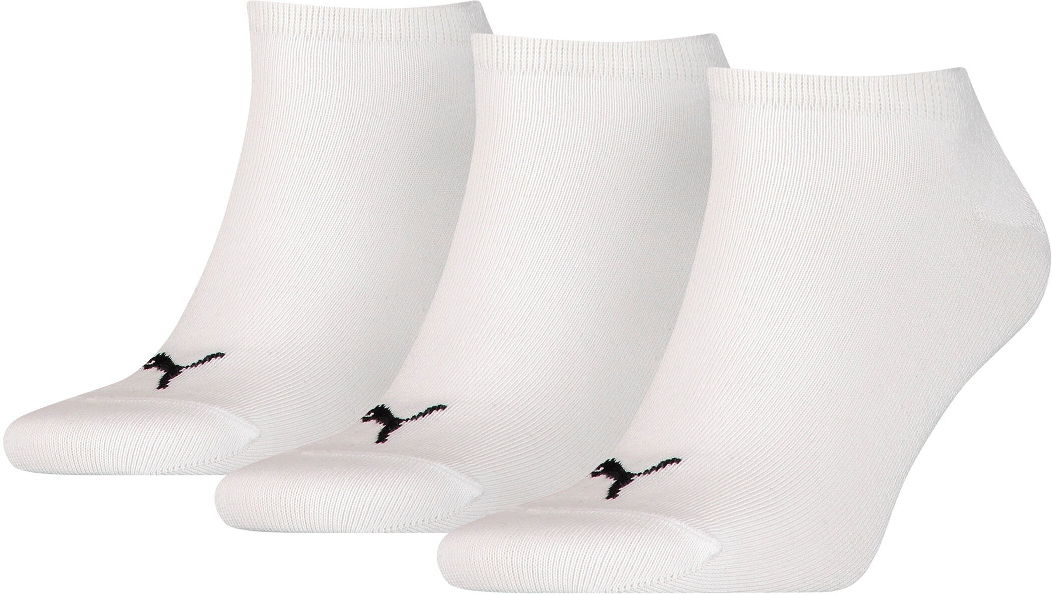 PUMA Plain Sneaker - Trainer Socken 3er-Pack Socken PUMA white 35-38