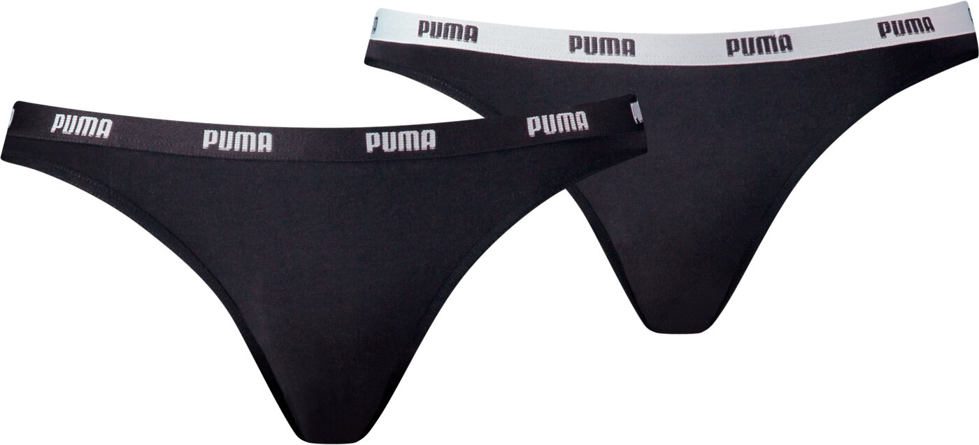 PUMA PUMA WOMEN BIKINI 2P HANG Unterhosen PUMA black XS