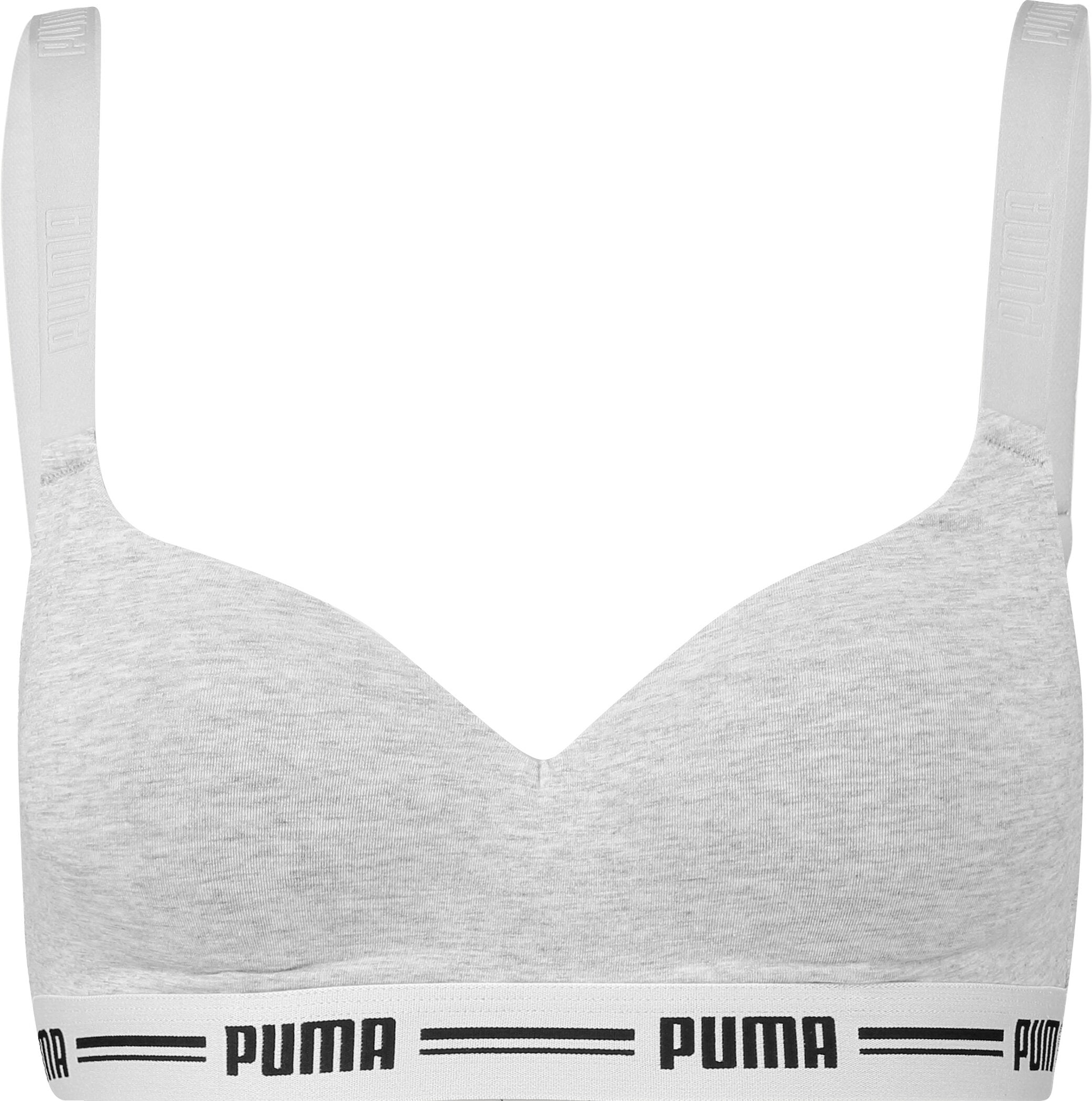 PUMA Equipment - Sport-BHs Padded Top Sport-BH Damen Unterhemden PUMA grey melange XS