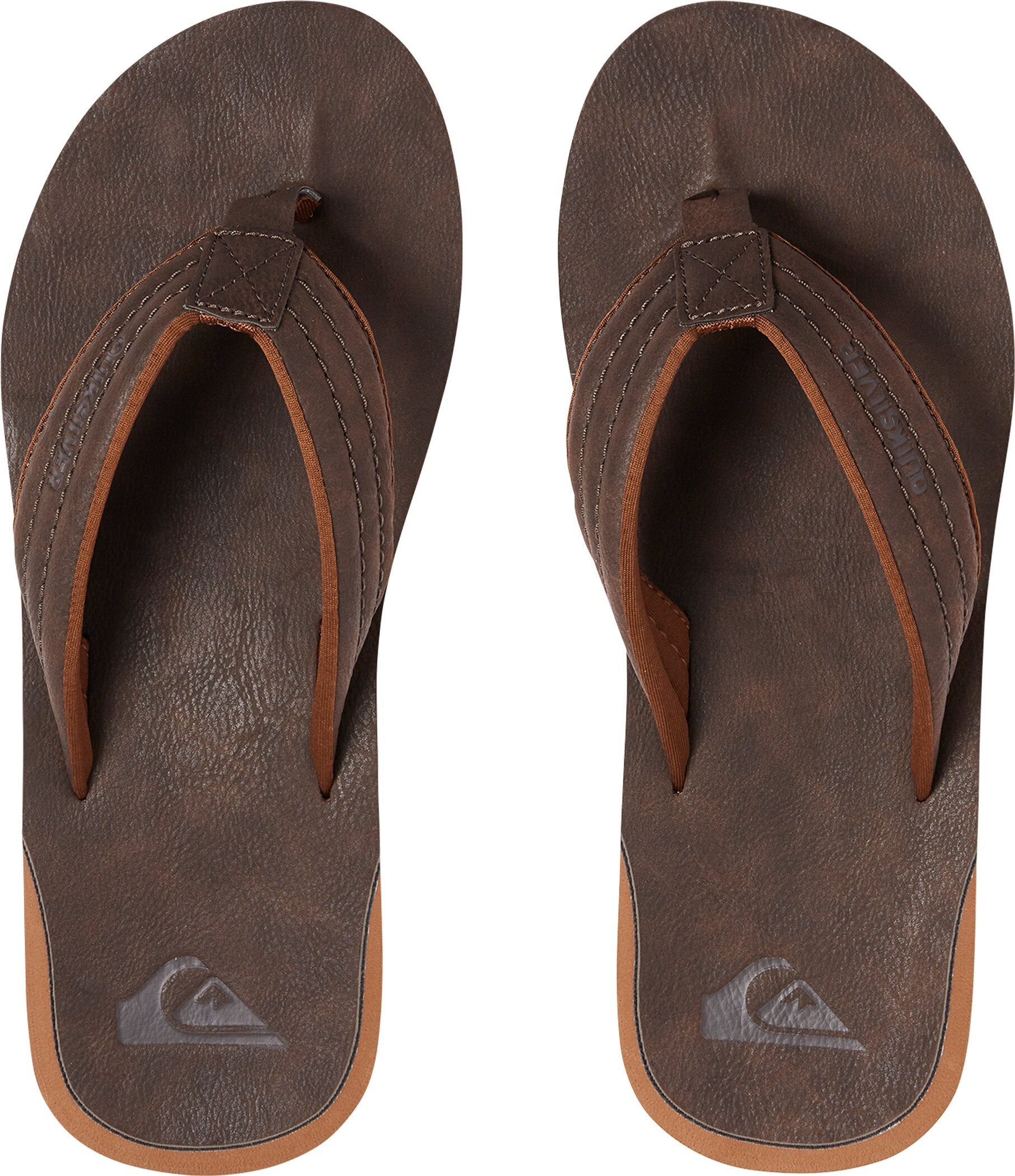QUIKSILVER Herren Zehensandalen "Carver Nubuk" Badeschuhe & FlipFlops QUIKSILVER