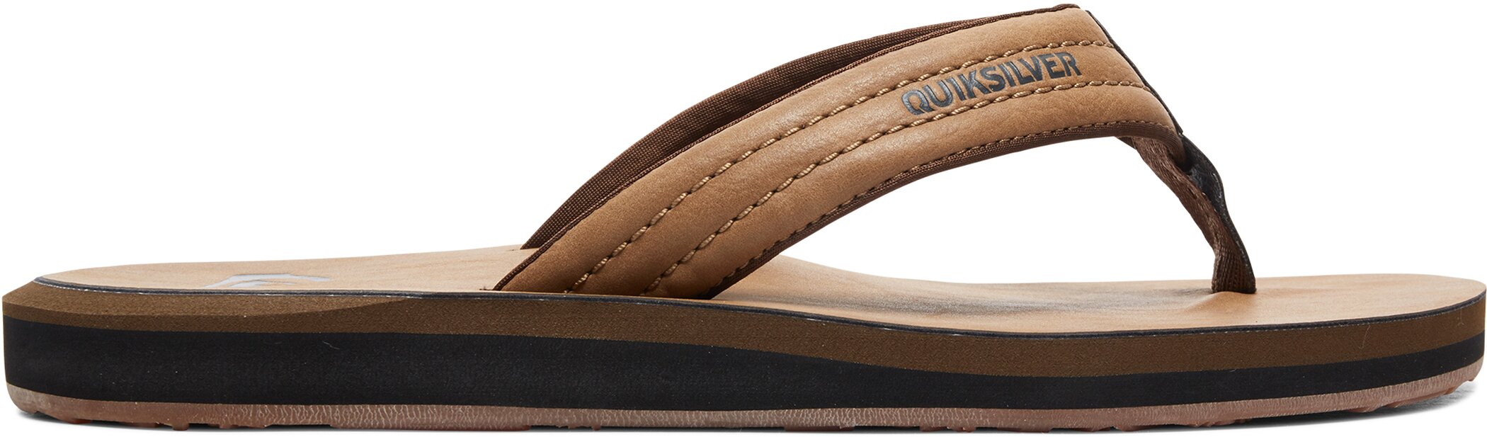 QUIKSILVER Herren Zehensandalen "Carver Nubuk" Badeschuhe & FlipFlops QUIKSILVER