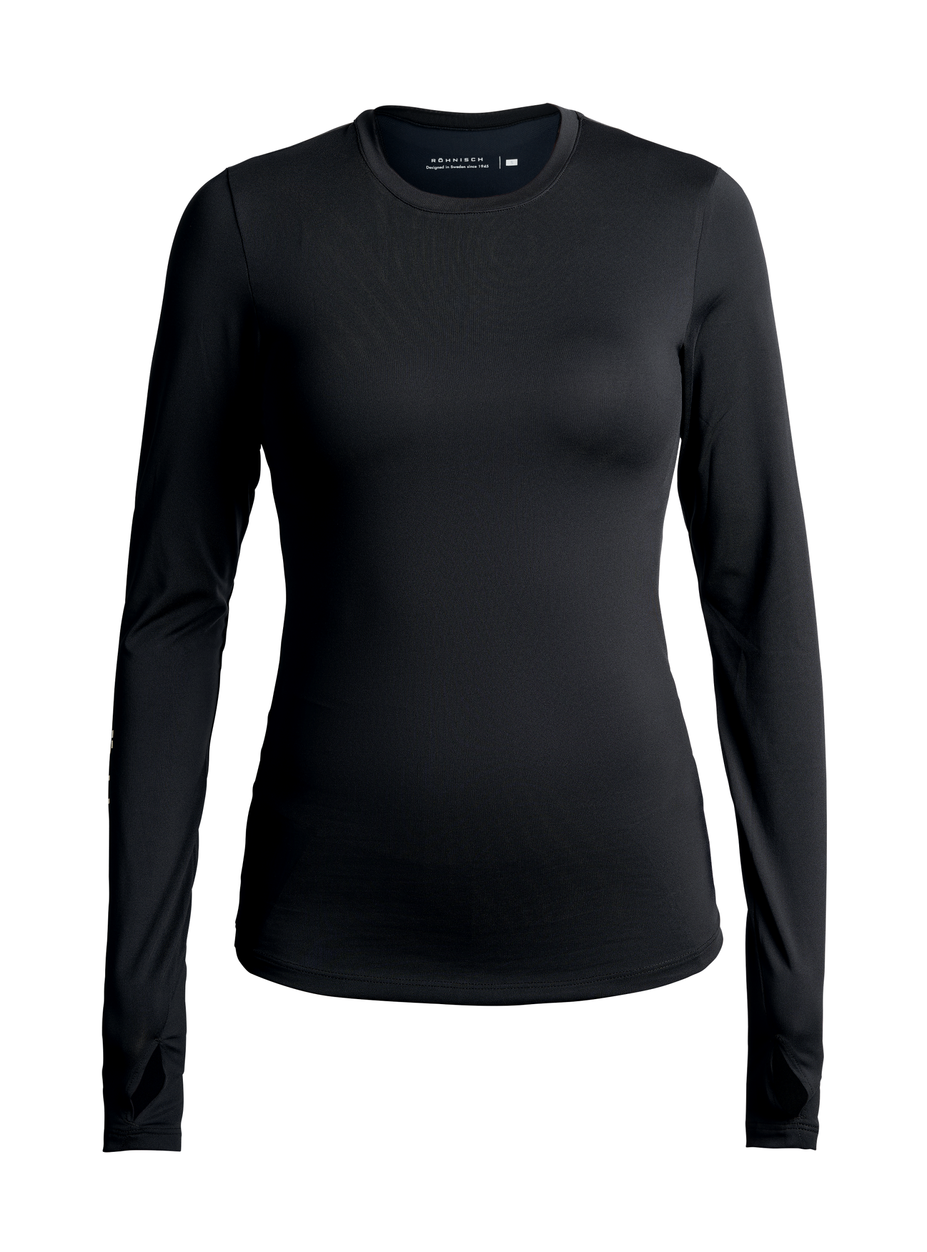RÖHNISCH Team Logo Long Sleeve Trainingsshirts RÖHNISCH 0001 Black S