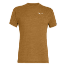 SALEWA PUEZ MELANGE DRY M S/S TEE Wandershirts /-hemden SALEWA 7026 golden brown melange S