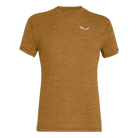 SALEWA PUEZ MELANGE DRY M S/S TEE Wandershirts /-hemden SALEWA 7026 golden brown melange S