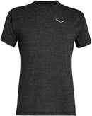 SALEWA PUEZ MELANGE DRY M S/S TEE Wandershirts /-hemden SALEWA 0936 black out melange S