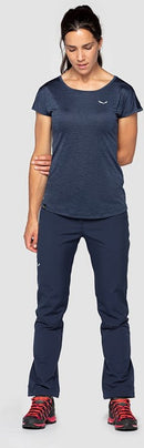 SALEWA PUEZ MELANGE DRY W S/S TEE Wandershirts /-hemden SALEWA