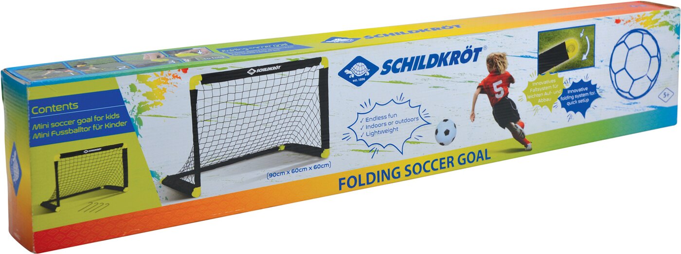 SCHILDKRÖT FUN SPORTS FOLDING SOCCER GOAL (1Tor klappbar, Fußballzubehör SCHILDKRÖT FUN SPORTS