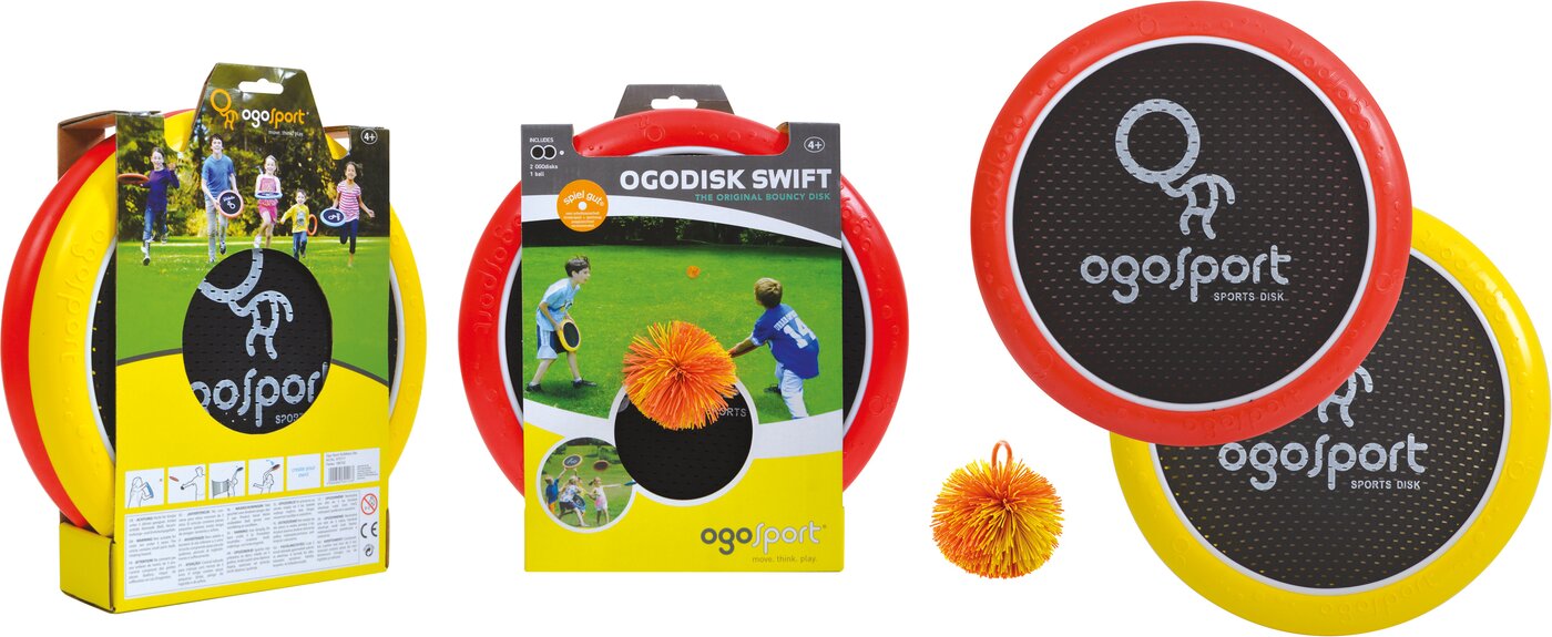 SCHILDKRÖT FUN SPORTS OGOSPORT Set, 2 Ogo Softdiscs (rot+ Weitere Funsportartikel SCHILDKRÖT FUN SPORTS Keine Farbe -