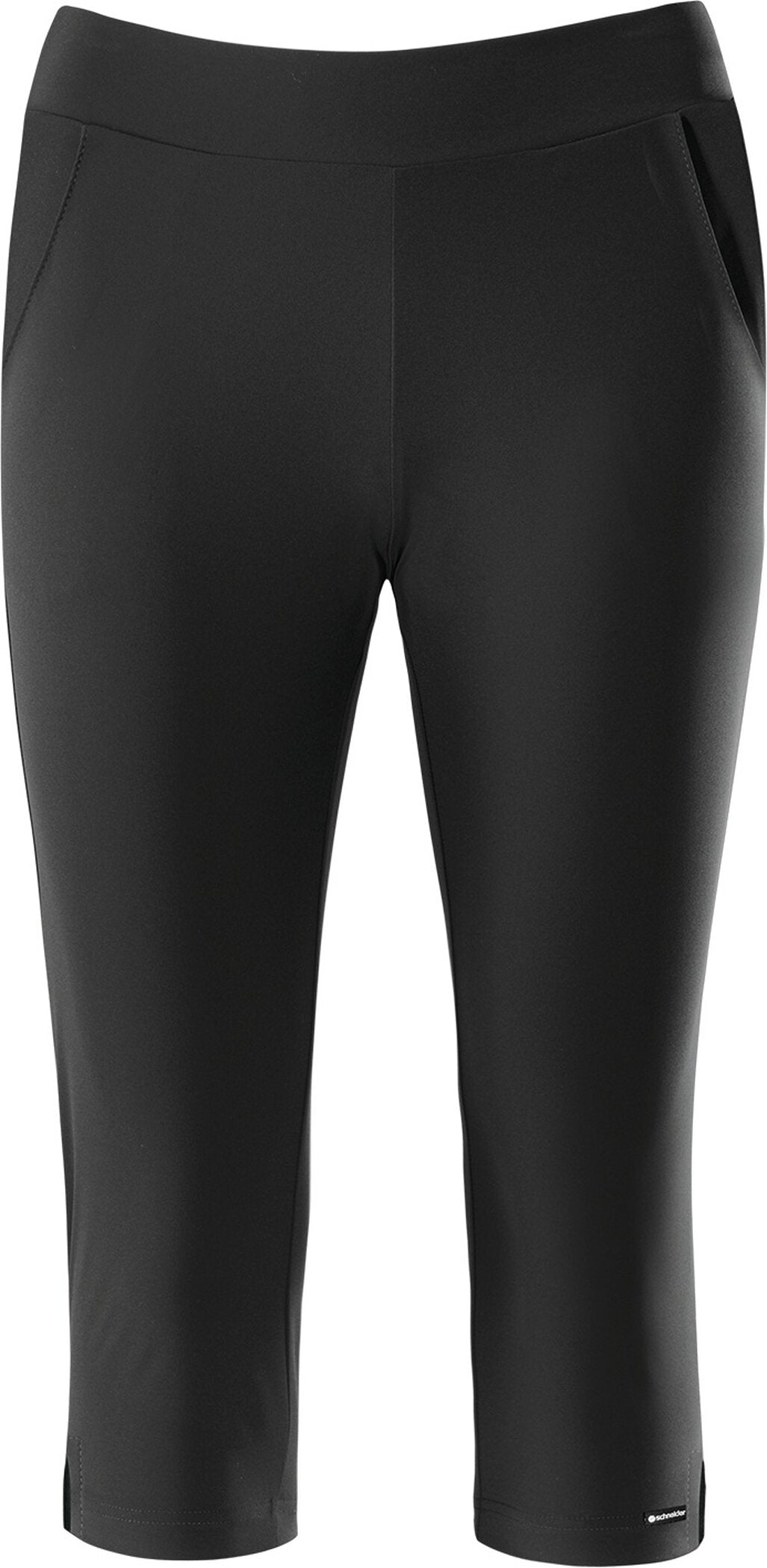 SCHNEIDER SPORTSWEAR Damen Funktions 3/4 Hose OHIOW Trainingshosen & Jogginghosen SCHNEIDER SPORTSWEAR schwarz 38