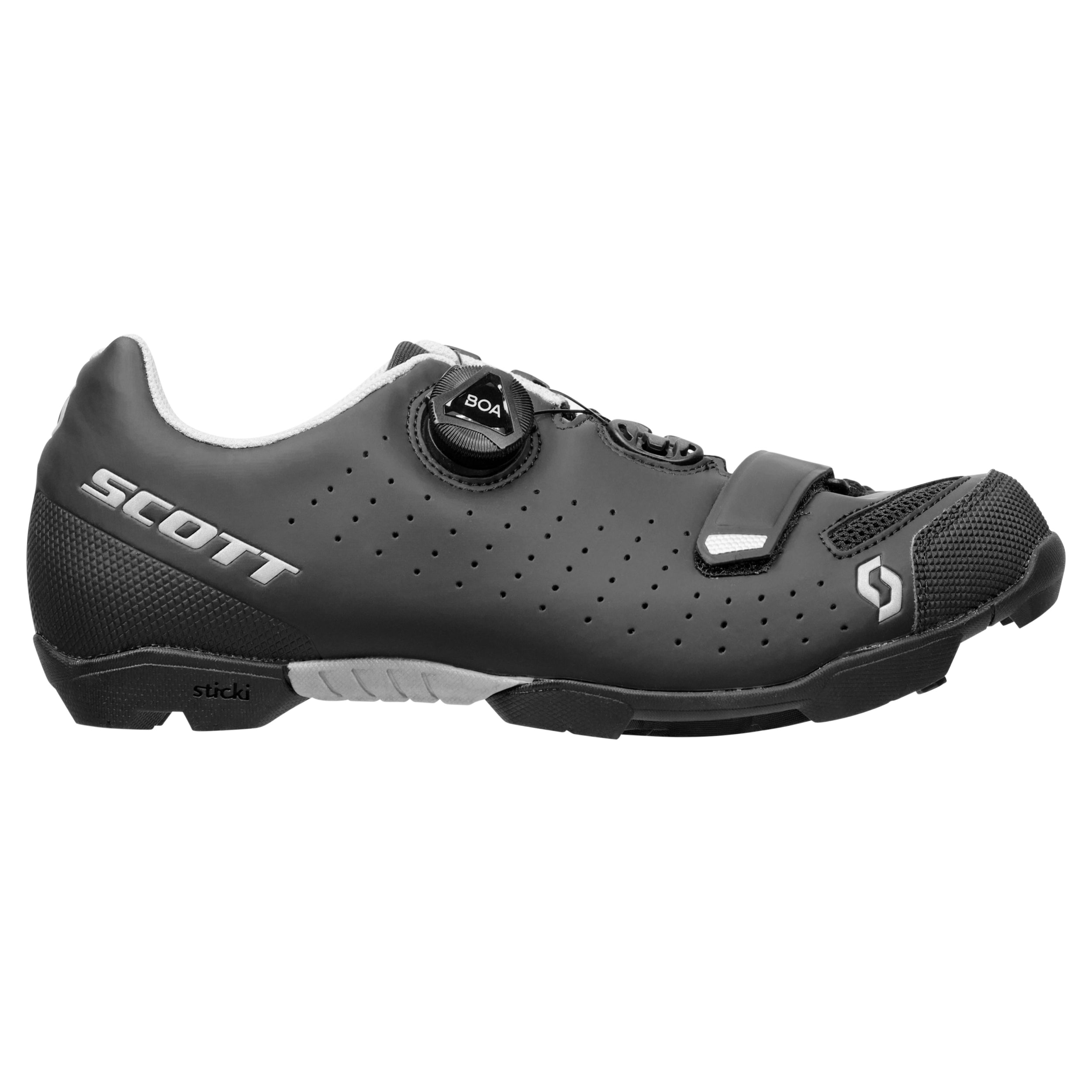 SCOTT Herren Mountainbikeschuhe "Mtb Comp Boa" Fahrradschuhe SCOTT 5547 MATT BLACK/SILVER 41
