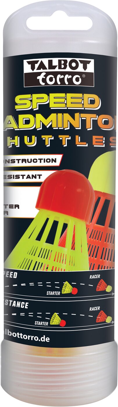 TALBOT/TORRO Speedbadminton Shuttles (6 Stück) Badminton TALBOT/TORRO keine Farbe -