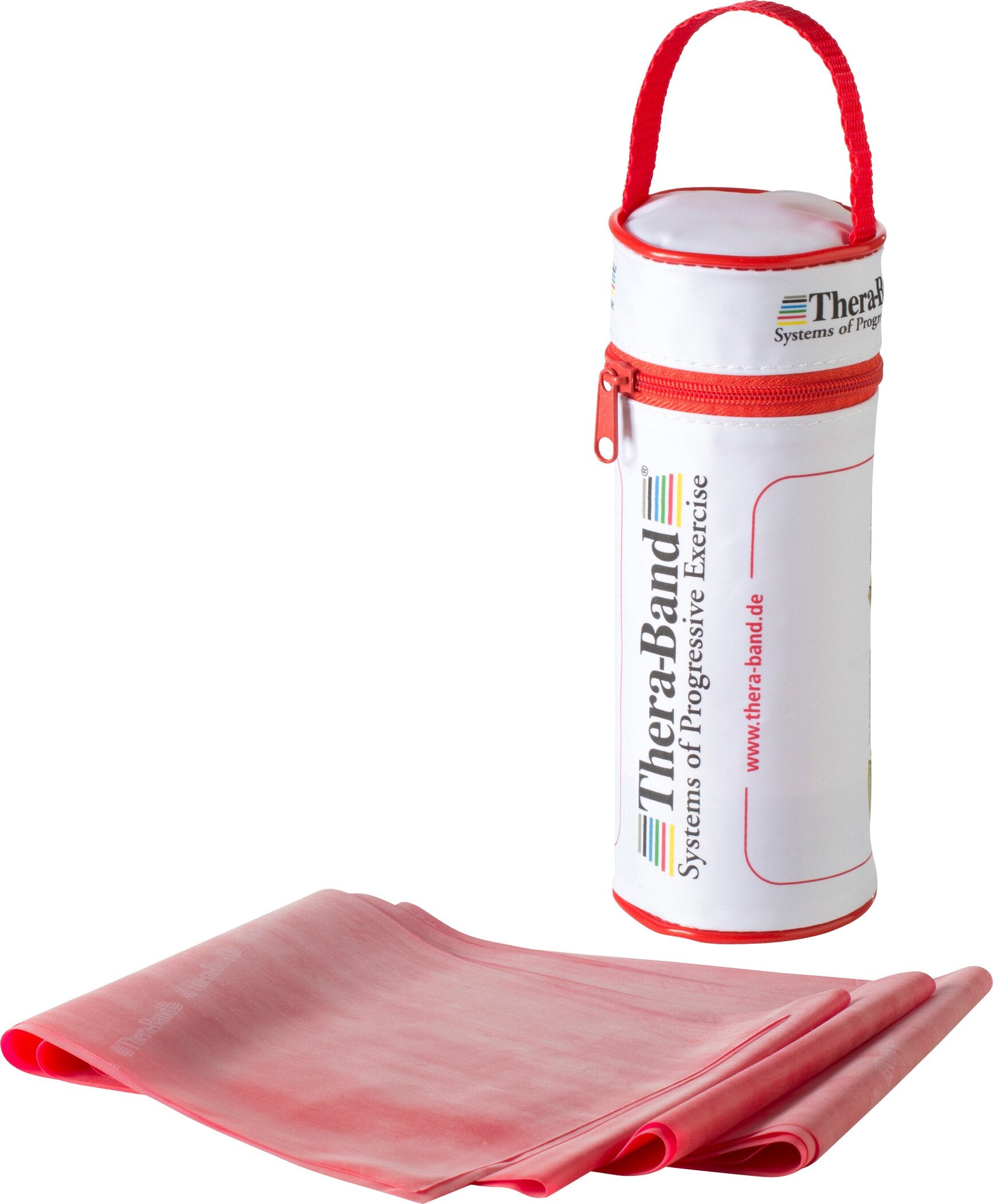 THERA-BAND Fitnessband Fitness Kleingeräte & Zubehör THERA-BAND mittel stark rot -