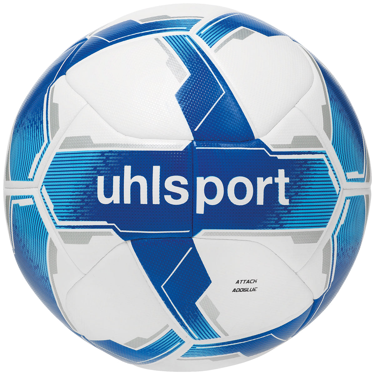 UHLSPORT ATTACK ADGLUE Fußbälle UHLSPORT 01 weiß/royal/blau 5