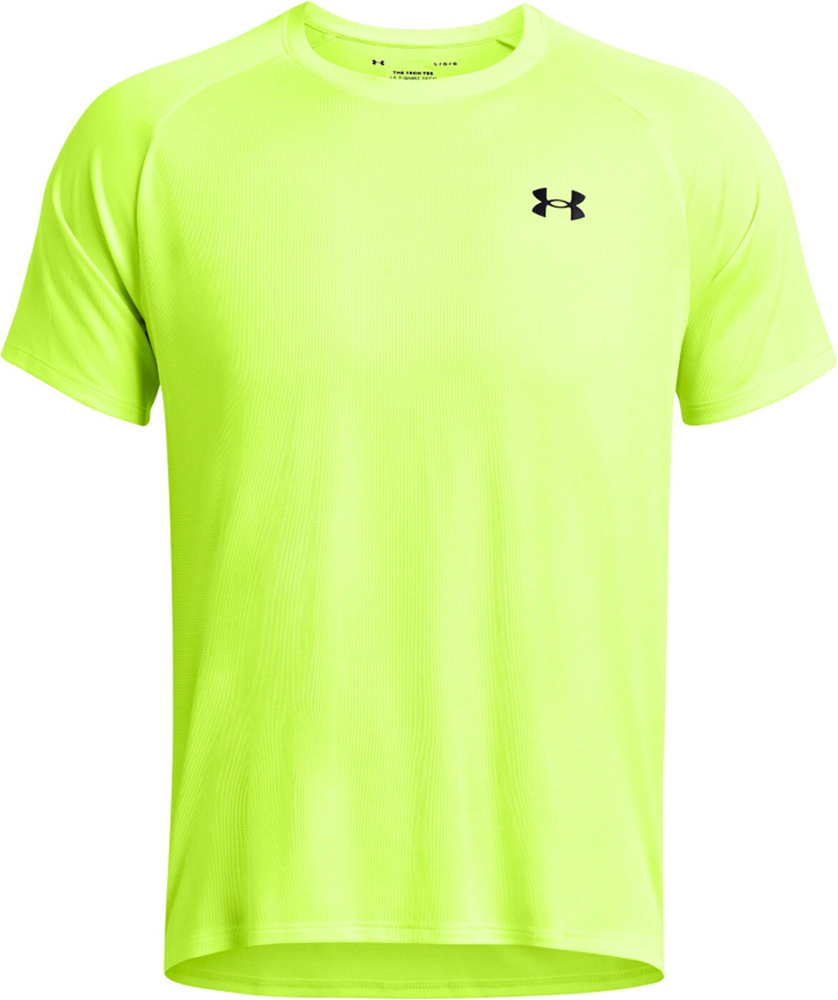 UNDER ARMOUR UA TECH TEXTURED SS Trainingsshirts UNDER ARMOUR HIGH VIS YELLOW S