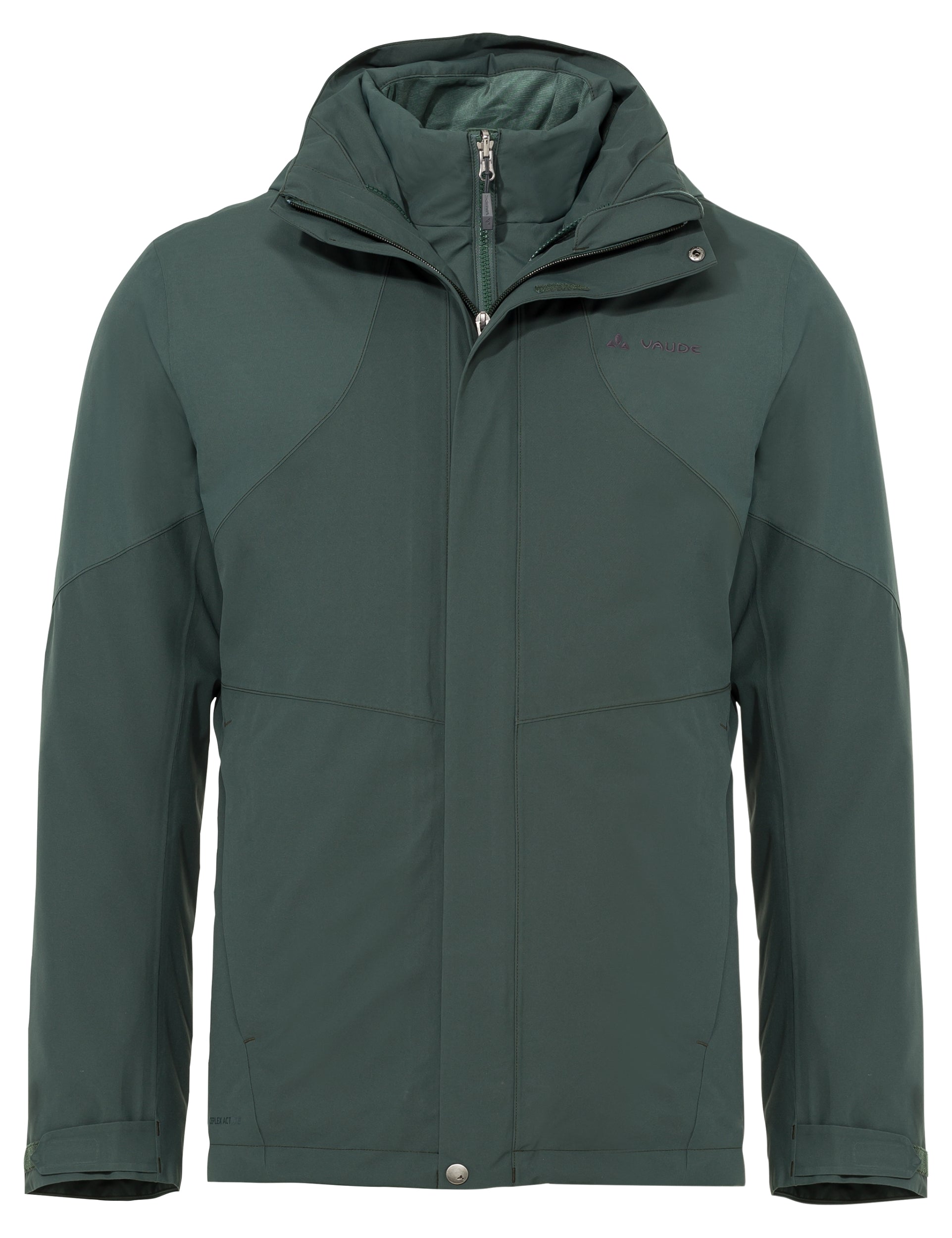 VAUDE Men's Caserina 3in1 Jacket II Wanderjacken VAUDE dark forest L