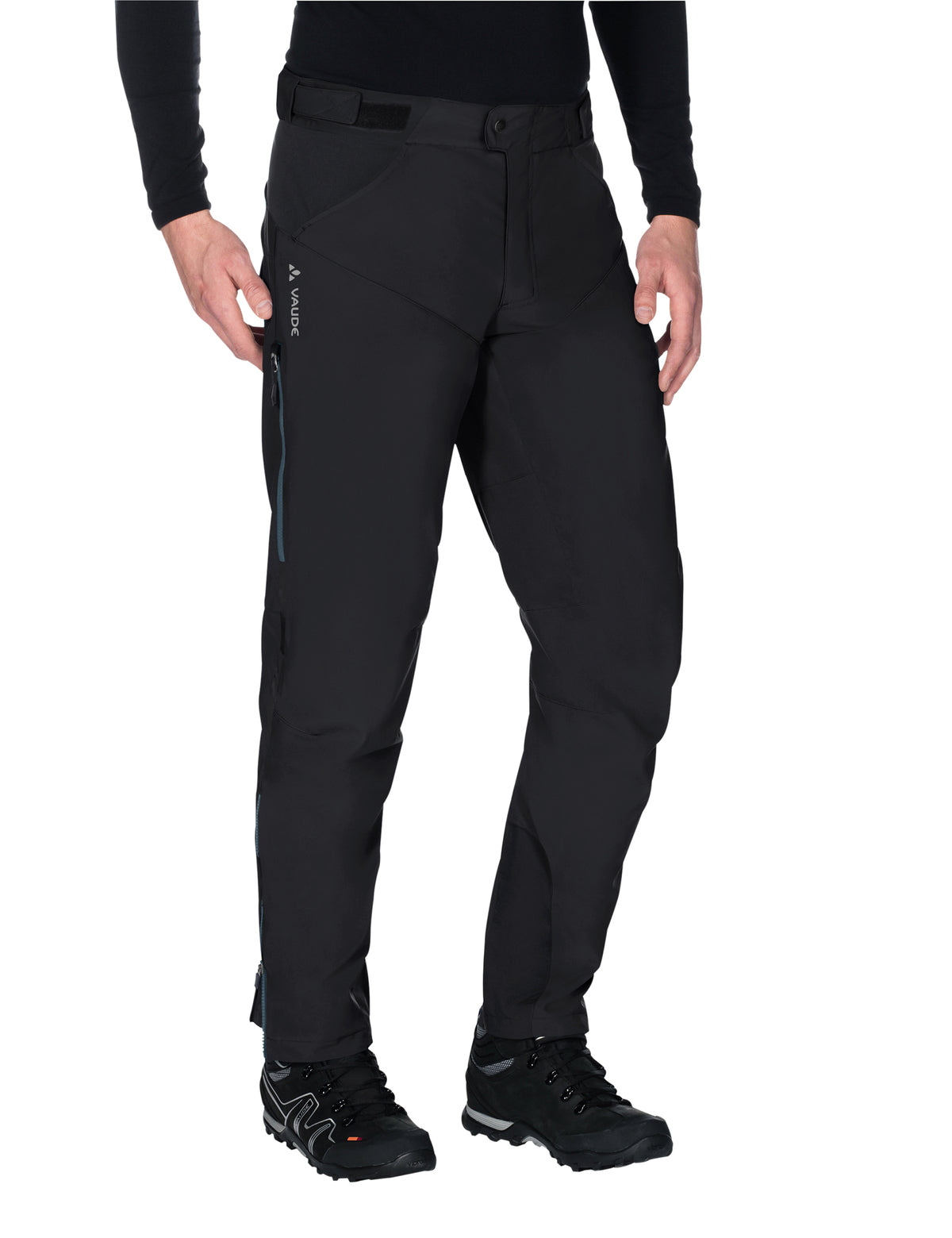 VAUDE Men's Qimsa Softshell Pants II S/S+L/S Kurzlänge Fahrradhosen VAUDE