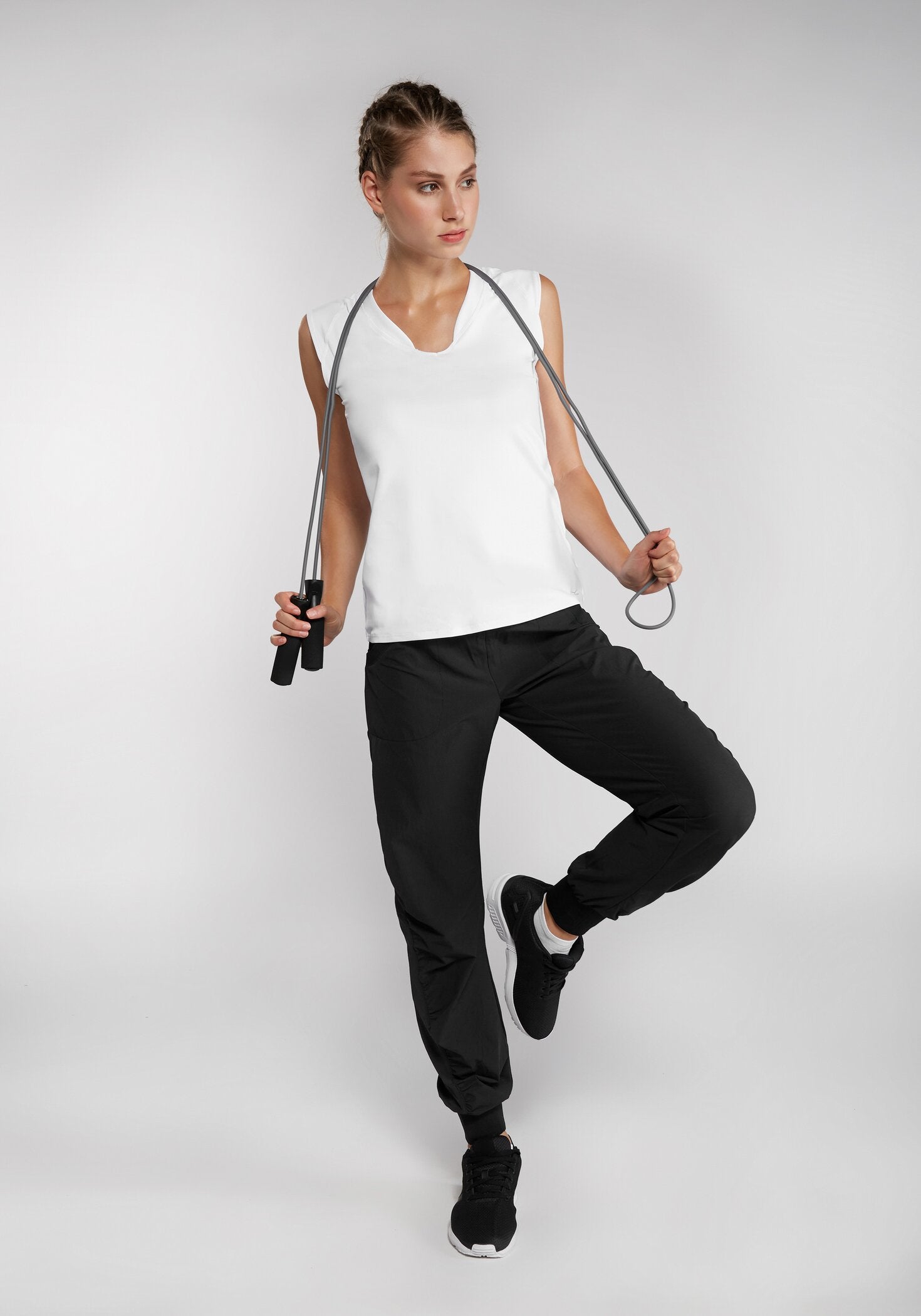 VENICE BEACH Damen T-Shirt Eleam Body Shirt Trainingsshirts VENICE BEACH