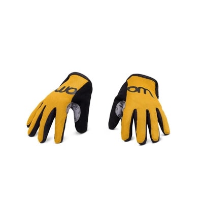 WOOM TENS Radhandschuhe Fahrradhandschuhe WOOM 5002 sunny yellow 5