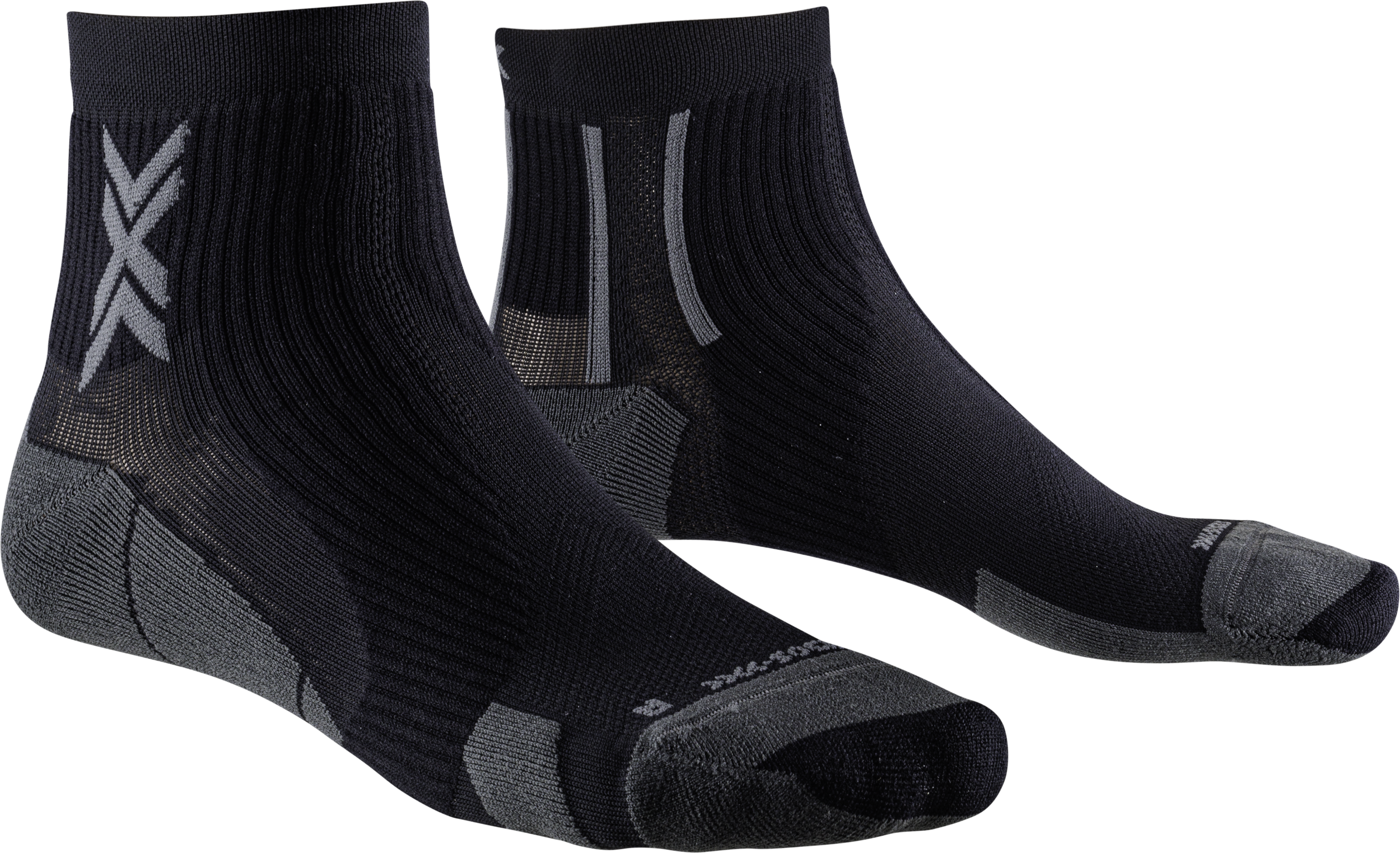 X-SOCKS RUN PERFORM ANKLE Laufsocken X-SOCKS 6 BLACK/CHARCOAL 36-38