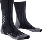 X-SOCKS TREKKING PERFORM DUAL LAYER CREW Wandersocken X-SOCKS 6 BLACK/CHARCOAL 36-38
