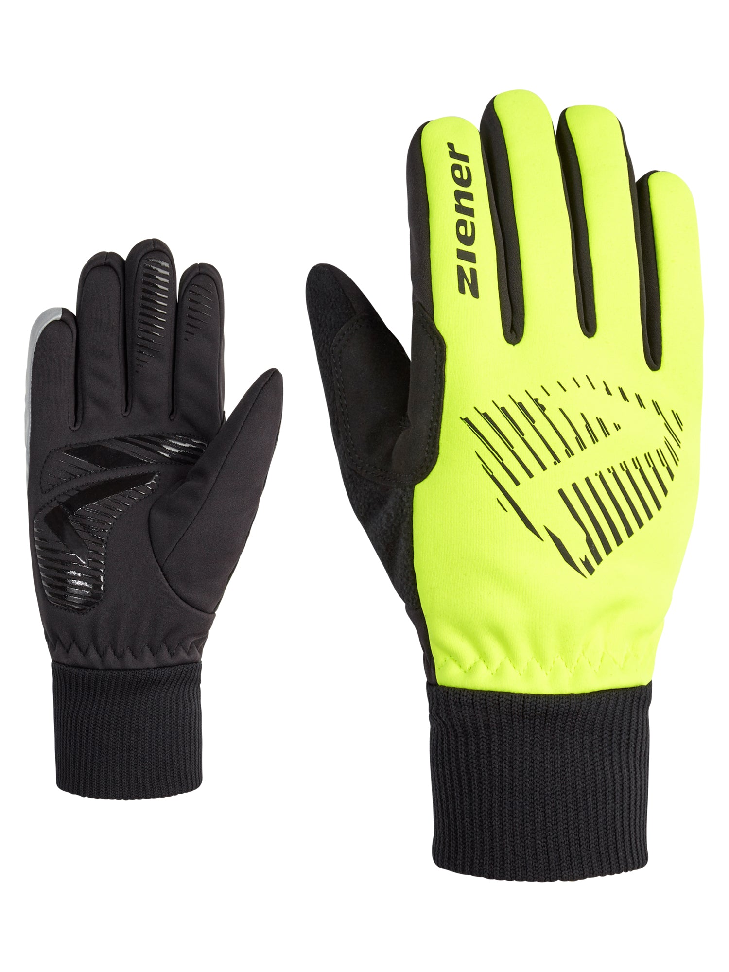 ZIENER DOMMI junior bike glove Fahrradhandschuhe ZIENER poison yellow L