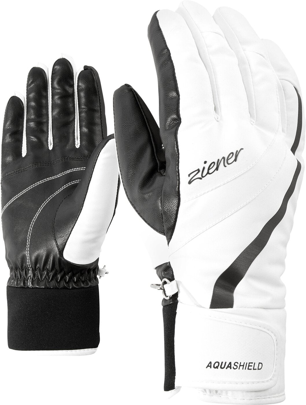 ZIENER KITTY AS(R) lady glove Ski- & Snowboardhandschuhe ZIENER 01 white 6