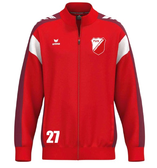 TuS Schutterwald Celebrate Trainingsjacke rot Unisex Sport Kuhn