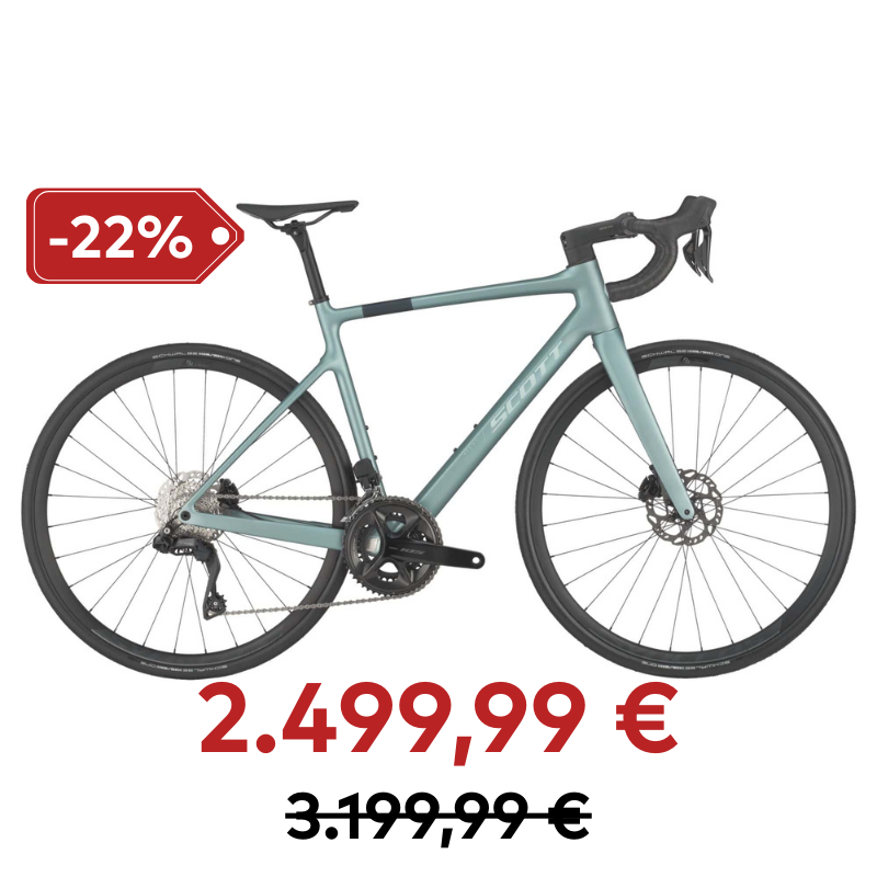 SCOTT SCO Bike Addict 40 CHAMPION BLACK Rennrad SCOTT ICEBERG GREEN M