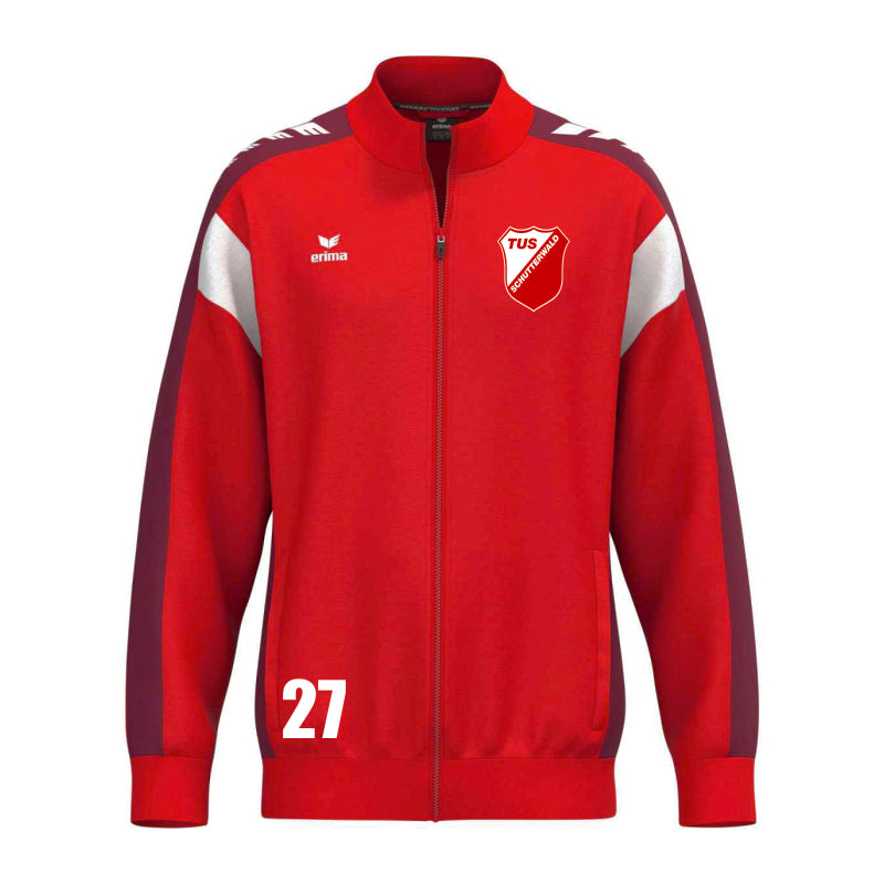 TuS Schutterwald ERIMA Celebrate Trainingsjacke rot Erwachsene Teamsport ERIMA