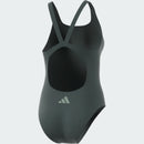 ADIDAS 3S MID SUIT CBLACK/FTWWHT/CBLACK Badeanzug ADIDAS