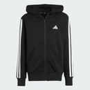 ADIDAS J 3S FL FZ HD Freizeitpullover ADIDAS BLACK/WHITE 128