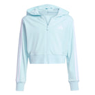 ADIDAS JG 3S FT FZ CRO Freizeitpullover ADIDAS orange/blau/gelb/weiss 128