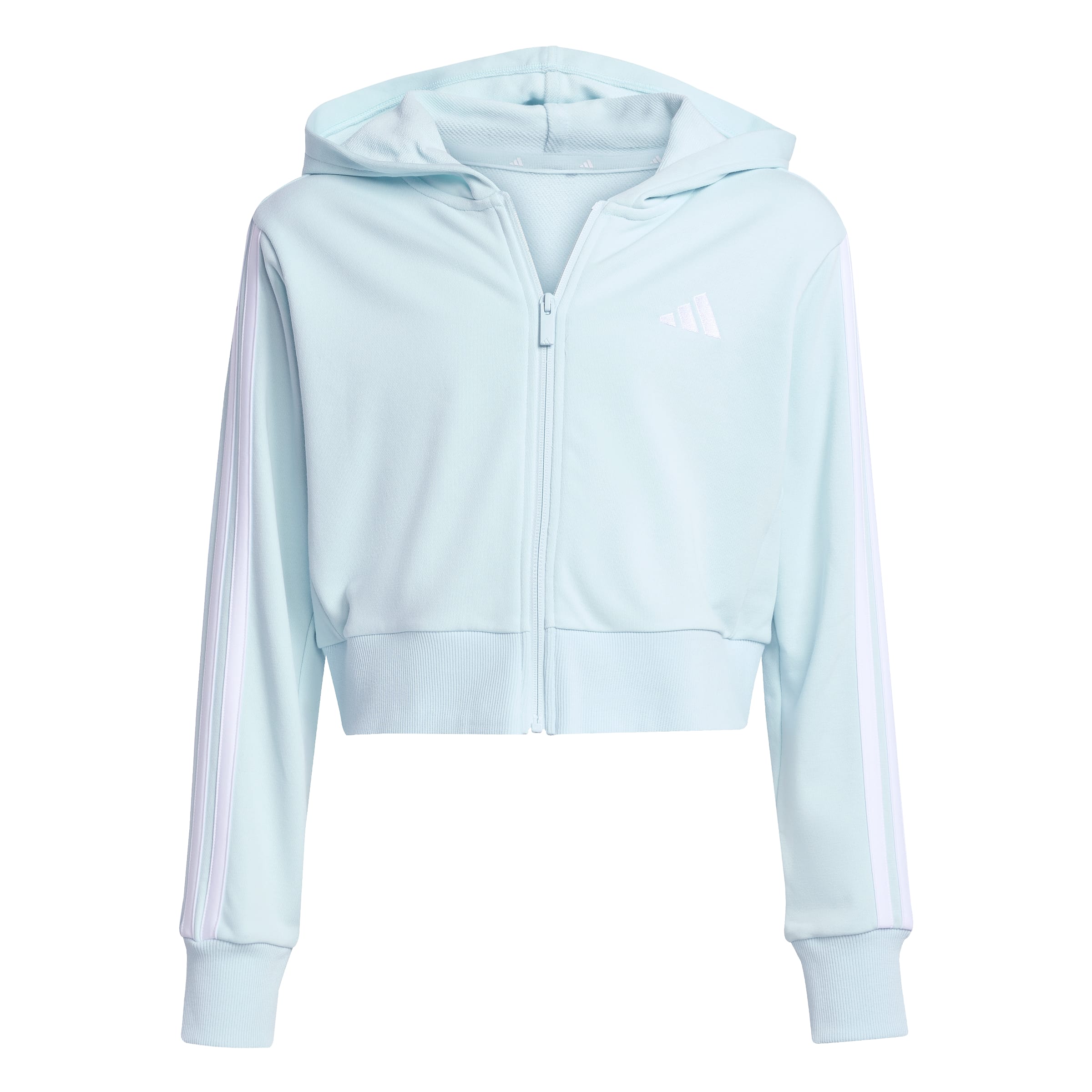 ADIDAS JG 3S FT FZ CRO Freizeitpullover ADIDAS orange/blau/gelb/weiss 128