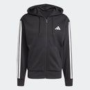 ADIDAS M 3S FL FZ HD Fußballoberteile ADIDAS BLACK/WHITE S