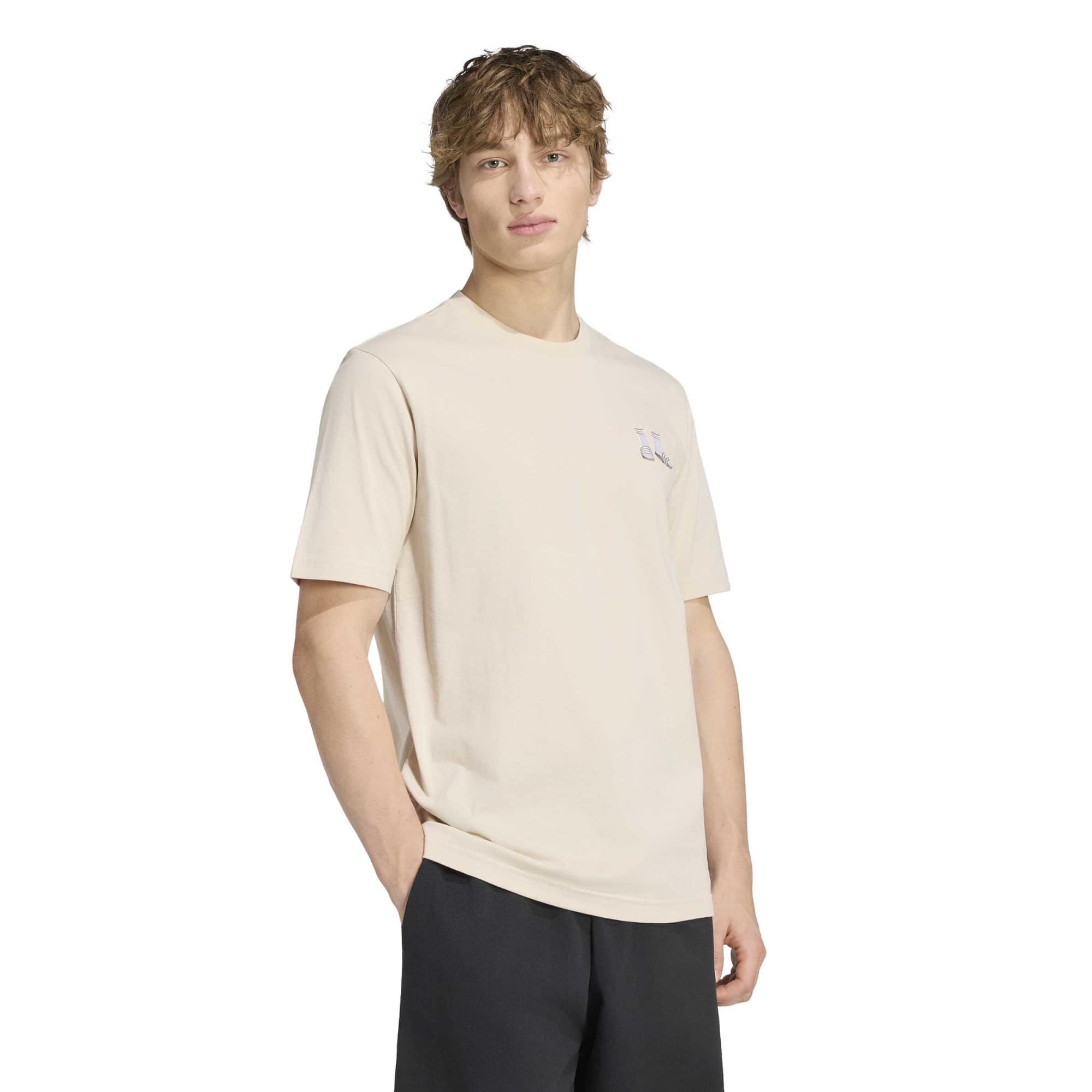 ADIDAS M EMB SLIDES T Freizeitshirts /-hemden ADIDAS